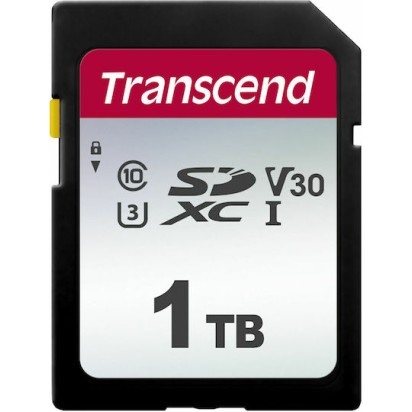 Transcend 300S SDXC 1TB U3 V30 UHS-I 100MB/s