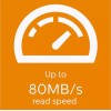 Philips SDXC 128GB U1 V10 Default Speed 80MB/s