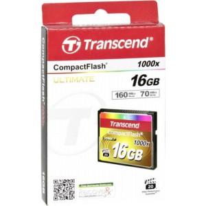 Transcend CompactFlash 16GB 160MB/s