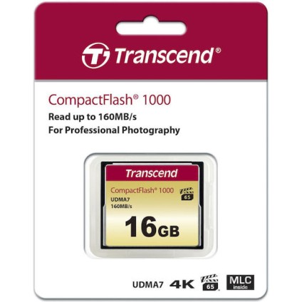 Transcend CompactFlash 16GB 160MB/s