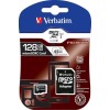 Verbatim Premium microSDXC 128GB U1 UHS-I 45MB/s με αντάπτορα