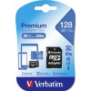 Verbatim Premium microSDXC 128GB U1 UHS-I 45MB/s με αντάπτορα