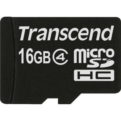 Transcend microSDHC 16GB Class 4 Default Speed