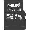 Philips microSDHC 16GB U1 V10 A1 UHS-I 80MB/s με αντάπτορα