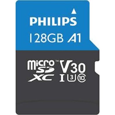 Philips Ultra Pro microSDXC 128GB U3 V30 UHS-I με αντάπτορα
