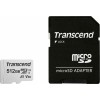 Transcend 300s microSDXC 512GB U3 V30 A1 UHS-I 95MB/s με αντάπτορα
