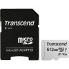 Transcend 300s microSDXC 512GB U3 V30 A1 UHS-I 95MB/s με αντάπτορα