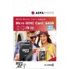 AgfaPhoto microSDXC 64GB U1 UHS-I με αντάπτορα