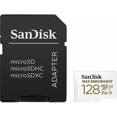 Sandisk Max Endurance microSDXC 128GB U3 V30 UHS-I 100MB/s