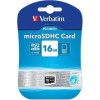 Verbatim Premium microSDHC 16GB U1 High Speed 10MB/s