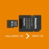 Philips microSDXC 256GB U1 V30 A1 UHS-I με αντάπτορα
