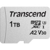 Transcend microSDXC 1TB U3 V30 A2 UHS-I 100MB/s με αντάπτορα