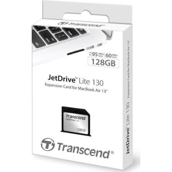 Transcend JetDrive Lite 130 Flash Card 128GB 95MB/s