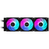 Gigabyte AORUS Waterforce II 360 Υδρόψυξη Επεξεργαστή Τριπλού Ανεμιστήρα 120mm για Socket AM4/AM5/1700/1200 με ARGB Φωτισμό