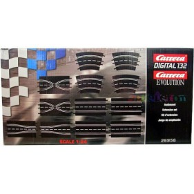 Carrera Extension Set (Digital 124 and Evolution) Πίστα 1:24 για 6+ Ετών