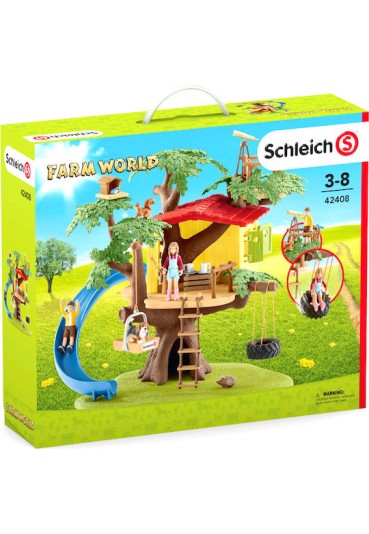 Schleich-S Farm World Adventure Tree House για 3-8 Ετών