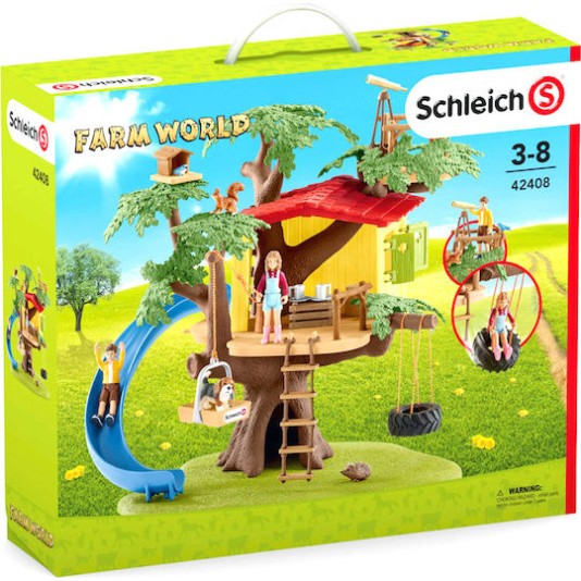 Schleich-S Farm World Adventure Tree House για 3-8 Ετών