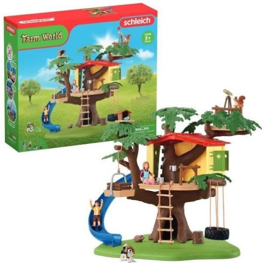 Schleich-S Farm World Adventure Tree House για 3-8 Ετών