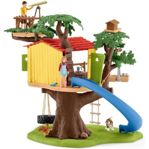 Schleich-S Farm World Adventure Tree House για 3-8 Ετών