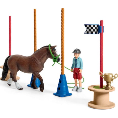 Schleich-S Farm World Pony Agility Race για 3-8 Ετών