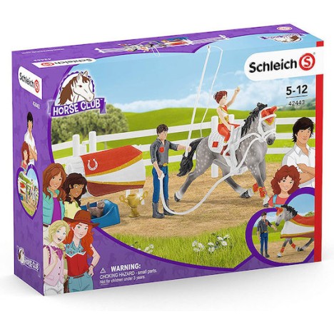 Schleich-S Horse Club Mia’s Vaulting Riding Set για 3+ Ετών
