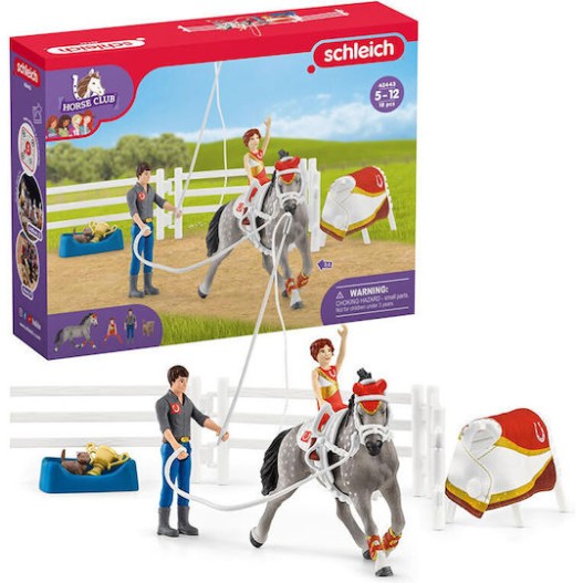 Schleich-S Horse Club Mia’s Vaulting Riding Set για 3+ Ετών