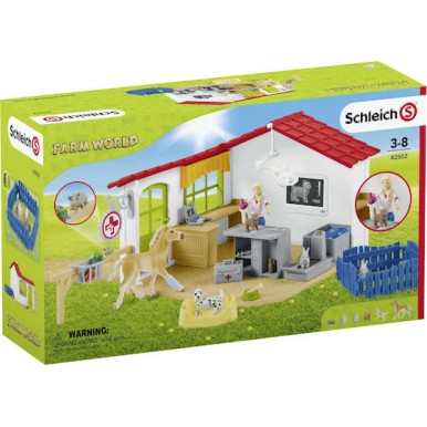 Schleich-S Veterinarian Practice With Pets για 3-8 Ετών