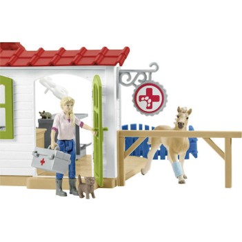 Schleich-S Veterinarian Practice With Pets για 3-8 Ετών