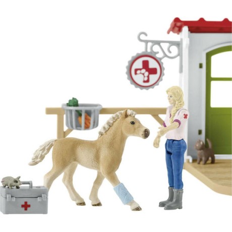 Schleich-S Veterinarian Practice With Pets για 3-8 Ετών