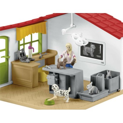 Schleich-S Veterinarian Practice With Pets για 3-8 Ετών