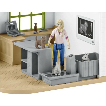 Schleich-S Veterinarian Practice With Pets για 3-8 Ετών