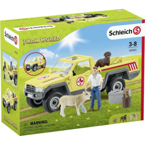 Schleich-S Farm World Veterinarian Visit At The Farm