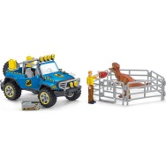 Schleich-S Off-Road Vehicle With Dino Outpost για 4+ Ετών