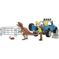 Schleich-S Off-Road Vehicle With Dino Outpost για 4+ Ετών