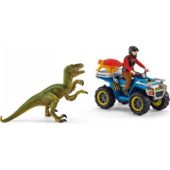 Schleich-S Quad Escape From Velociraptor για 4+ Ετών