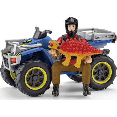 Schleich-S Quad Escape From Velociraptor για 4+ Ετών