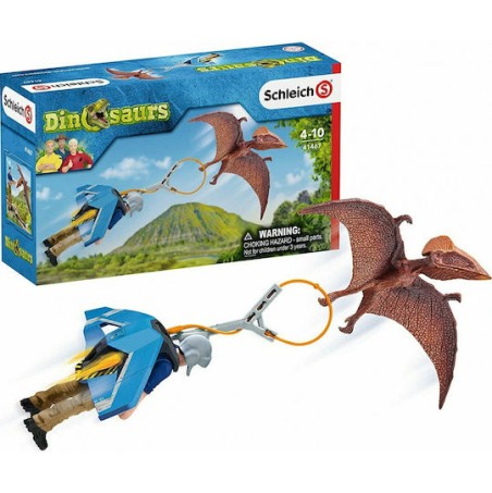 Schleich-S Dinosaurs Jetpack Chase 11.51εκ.