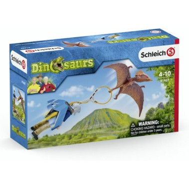 Schleich-S Dinosaurs Jetpack Chase 11.51εκ.