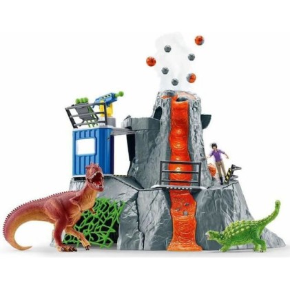Schleich-S Ηφαίστειο Αρχηγείο Εξερεύνησης για 4+ Ετών