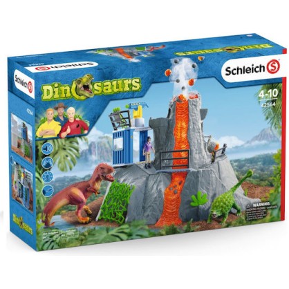 Schleich-S Ηφαίστειο Αρχηγείο Εξερεύνησης για 4+ Ετών