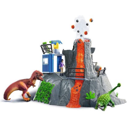 Schleich-S Ηφαίστειο Αρχηγείο Εξερεύνησης για 4+ Ετών