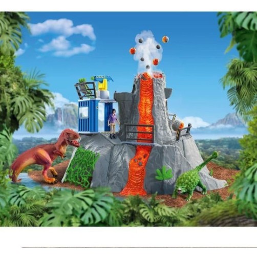 Schleich-S Ηφαίστειο Αρχηγείο Εξερεύνησης για 4+ Ετών