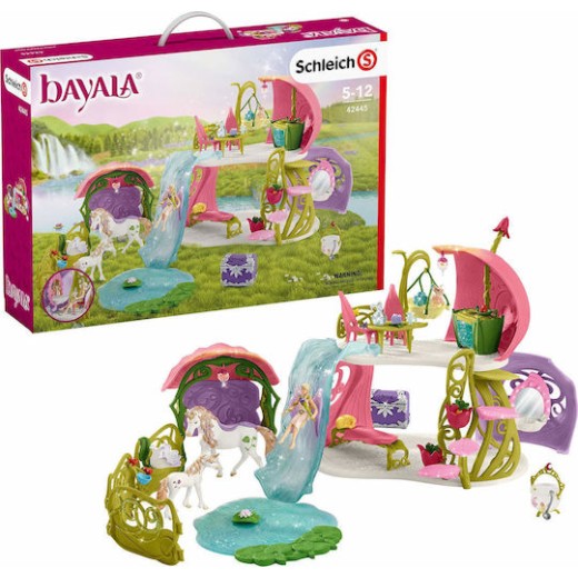 Schleich-S Glittering Flower House With Unicorns, Lake And Stable Bayala για 5-12 Ετών