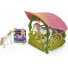 Schleich-S Glittering Flower House With Unicorns, Lake And Stable Bayala για 5-12 Ετών