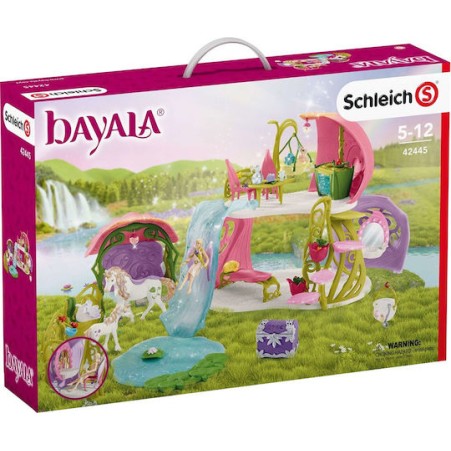 Schleich-S Glittering Flower House With Unicorns, Lake And Stable Bayala για 5-12 Ετών