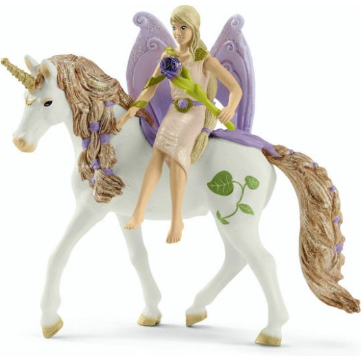 Schleich-S Glittering Flower House With Unicorns, Lake And Stable Bayala για 5-12 Ετών