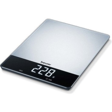 Beurer Ks 34 Xl Ψηφιακή Ζυγαριά Κουζίνας 1gr/15kg Γκρι