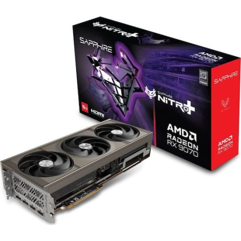 Sapphire Radeon RX 9070 16GB GDDR6 NITRO+ Κάρτα Γραφικών