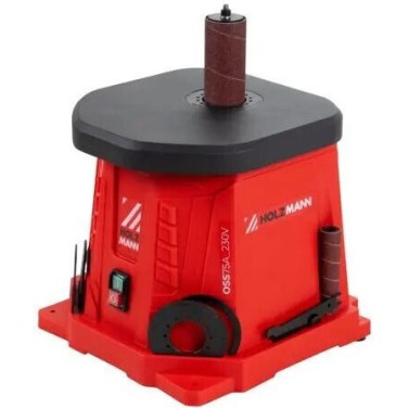 Holzmann OSS75A_230V Τριβείο Ταινίας/Δίσκου με Ισχύ 450W & Ταχύτητα Κοπής 2000rpm