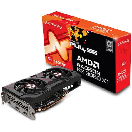 Sapphire Radeon RX 9060 XT 16GB GDDR6 Pulse Κάρτα Γραφικών